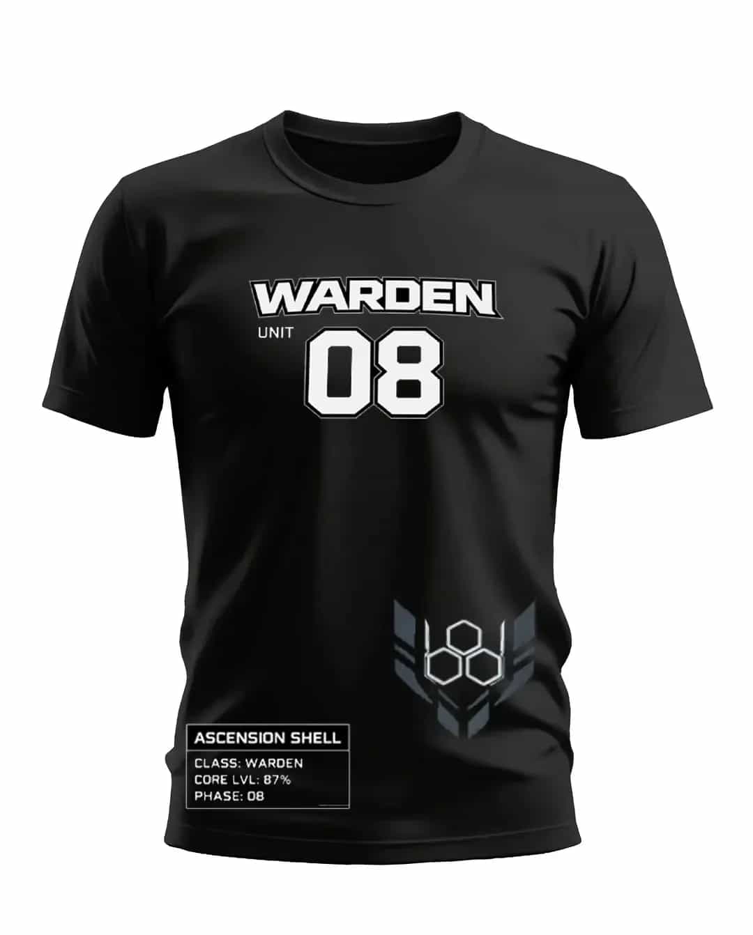 Wild Dragon Men's Regular Warden Unit 08 T-Shirt