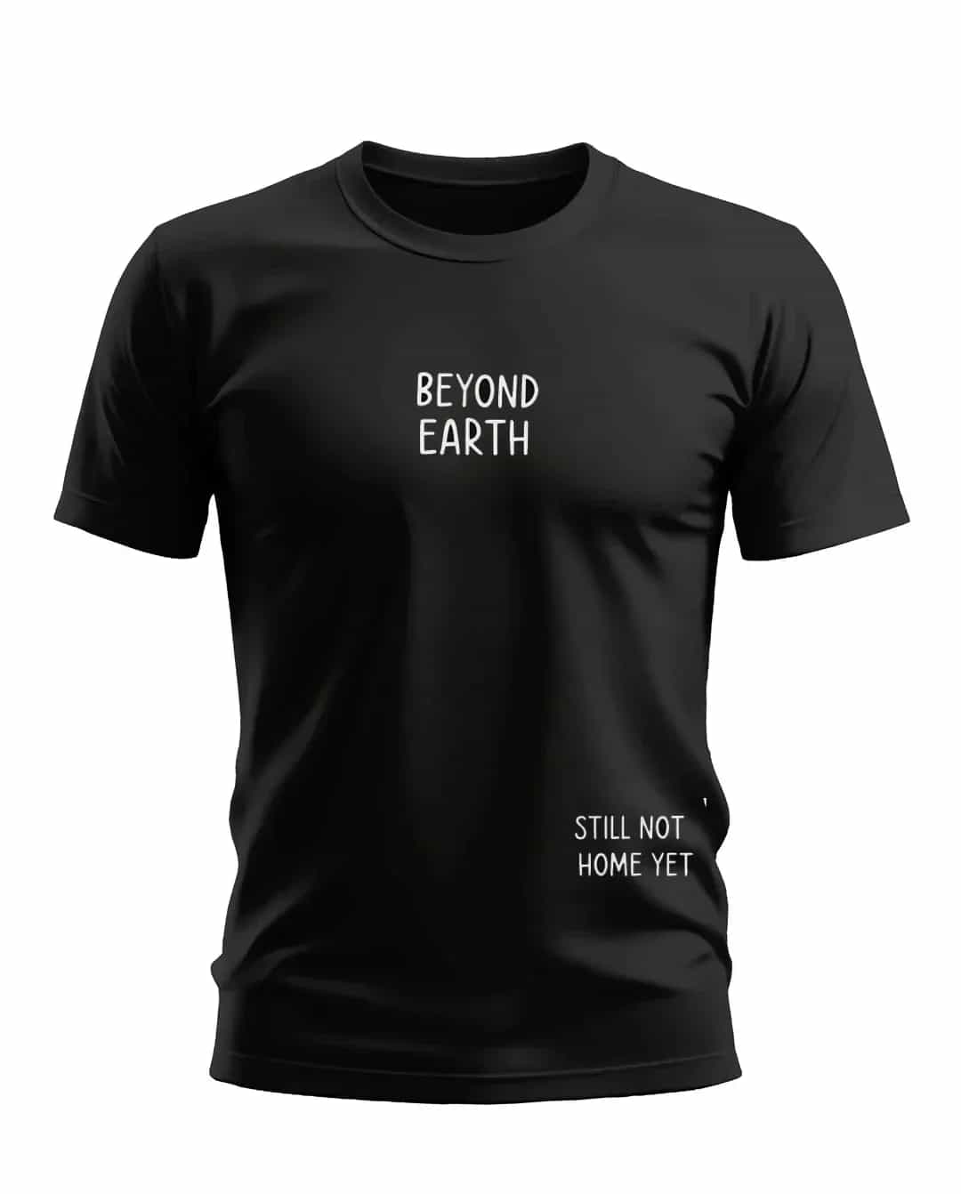 Wild Dragon Men's Regular More Than Earth Rocket T-Shirt